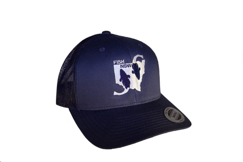 Premium Curved Truckers Hat - Flathead design